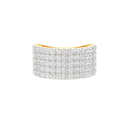Glamour Night Cocktail Ring 18 KT / Yellow Gold / 22