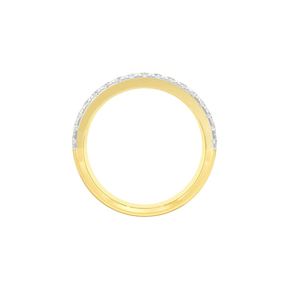 Glamour Night Cocktail Ring 18 KT / Yellow Gold / 22