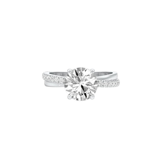 Perpetual Love Diamond Engagement Ring 18 KT / White Gold / 22