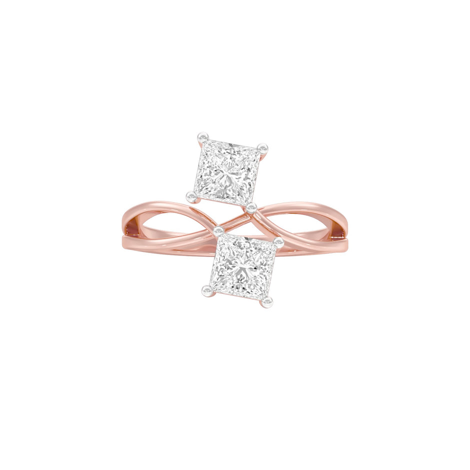 Instant Glow Diamond Ring 18 KT / Rose Gold / 22