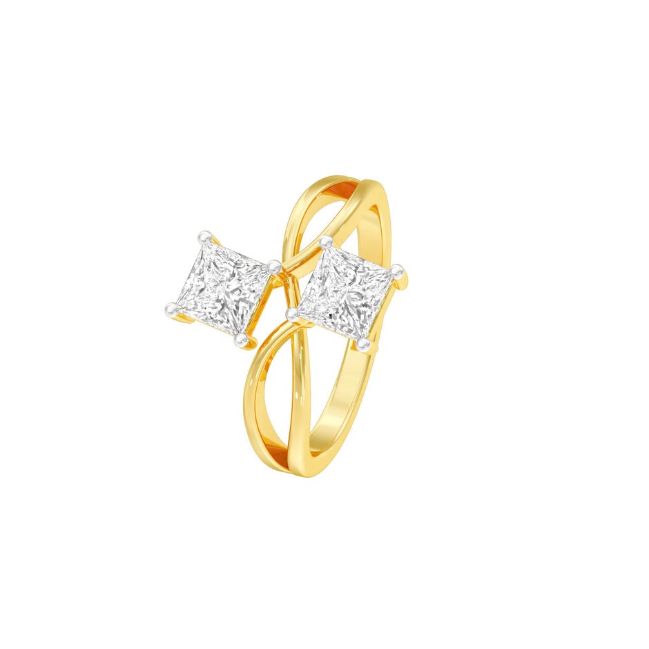 Instant Glow Diamond Ring 18 KT / Yellow Gold / 22