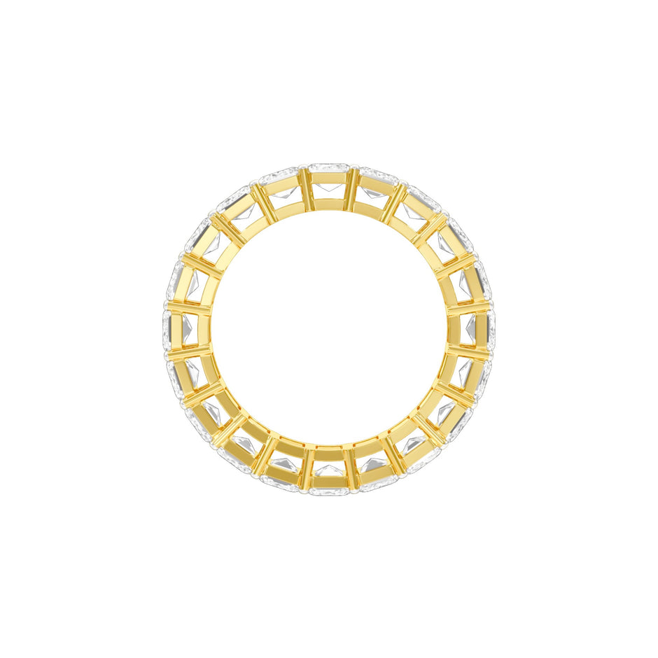 Golden One Diamond Band Ring