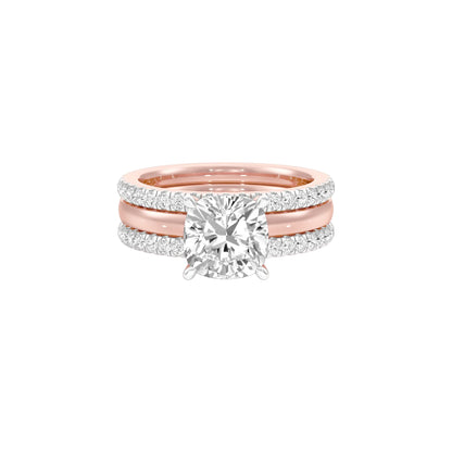 Beyond Time Diamond Engagement Ring 18 KT / Rose Gold / 22