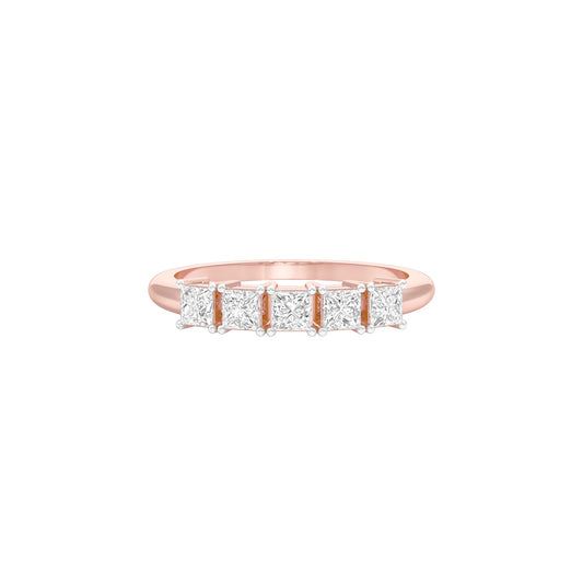 Power Spark Diamond Ring 18 KT / Rose Gold / 22