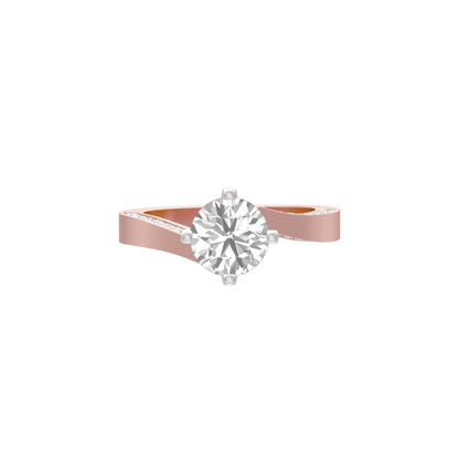 Resilient Love Diamond Engagement Ring 18 KT / Rose Gold / 18