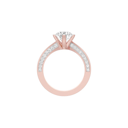 Resilient Love Diamond Engagement Ring 18 KT / Rose Gold / 18
