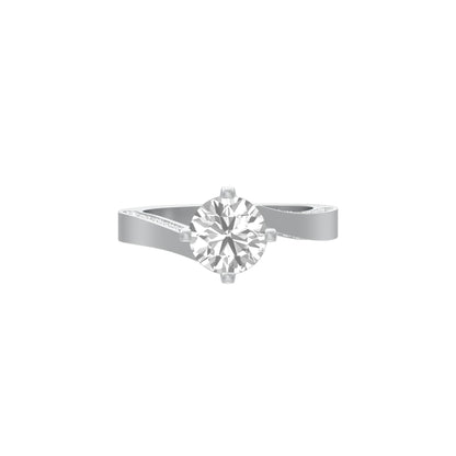 Resilient Love Diamond Engagement Ring 18 KT / White Gold / 18
