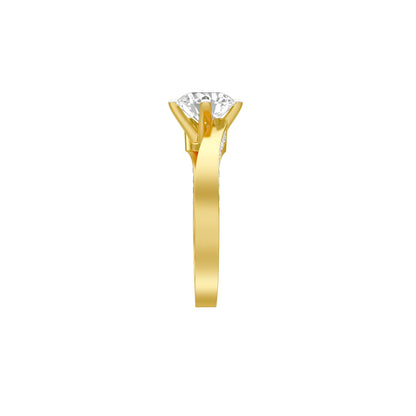 Resilient Love Diamond Engagement Ring 18 KT / Yellow Gold / 18