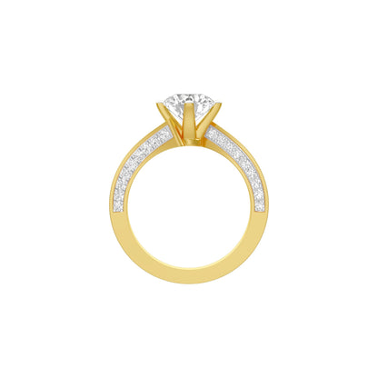 Resilient Love Diamond Engagement Ring 18 KT / Yellow Gold / 18