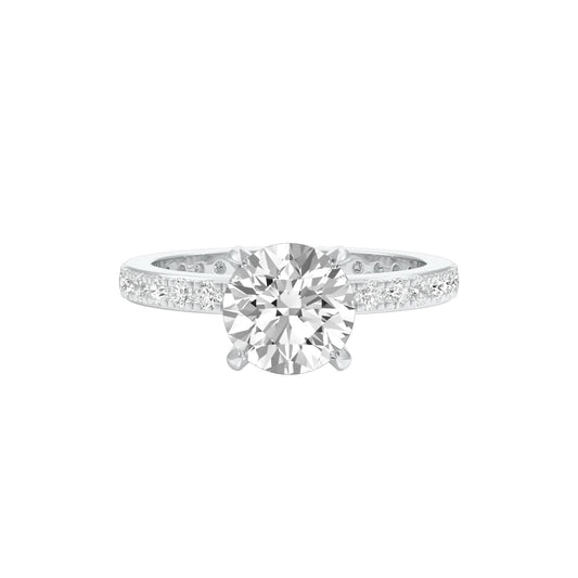 Locked in Love Diamond Engagement Ring 18 KT / White Gold / 22