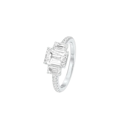 Engaged Bliss Diamond Engagement Ring 18 KT / White Gold / 22