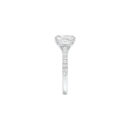 Engaged Bliss Diamond Engagement Ring 18 KT / White Gold / 22