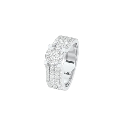 Won Forever Diamond Engagement Ring 18 KT / White Gold / 22