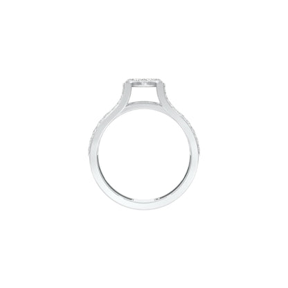 Won Forever Diamond Engagement Ring 18 KT / White Gold / 22