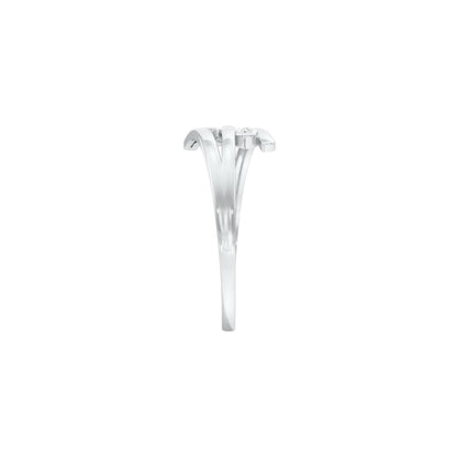 Casual Glimmer Diamond Ring 18 KT / White Gold / 22