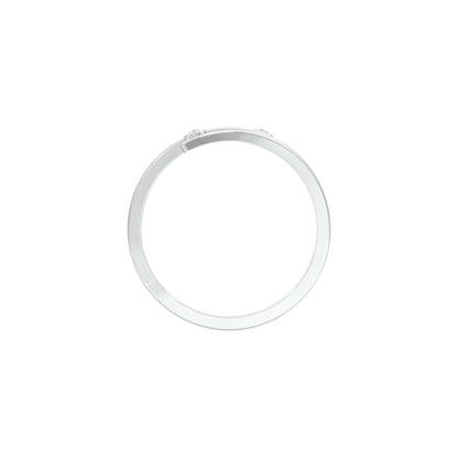 Casual Glimmer Diamond Ring 18 KT / White Gold / 22