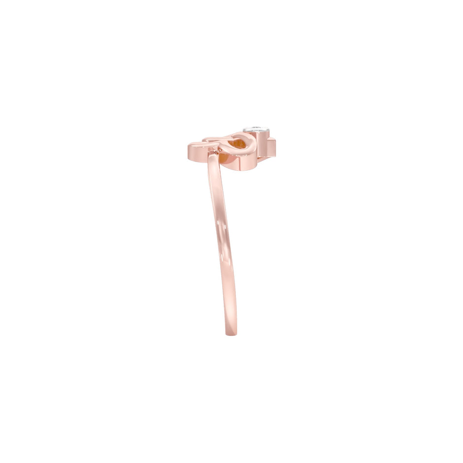 Brunch Glow Diamond Ring 18 KT / Rose Gold / 22