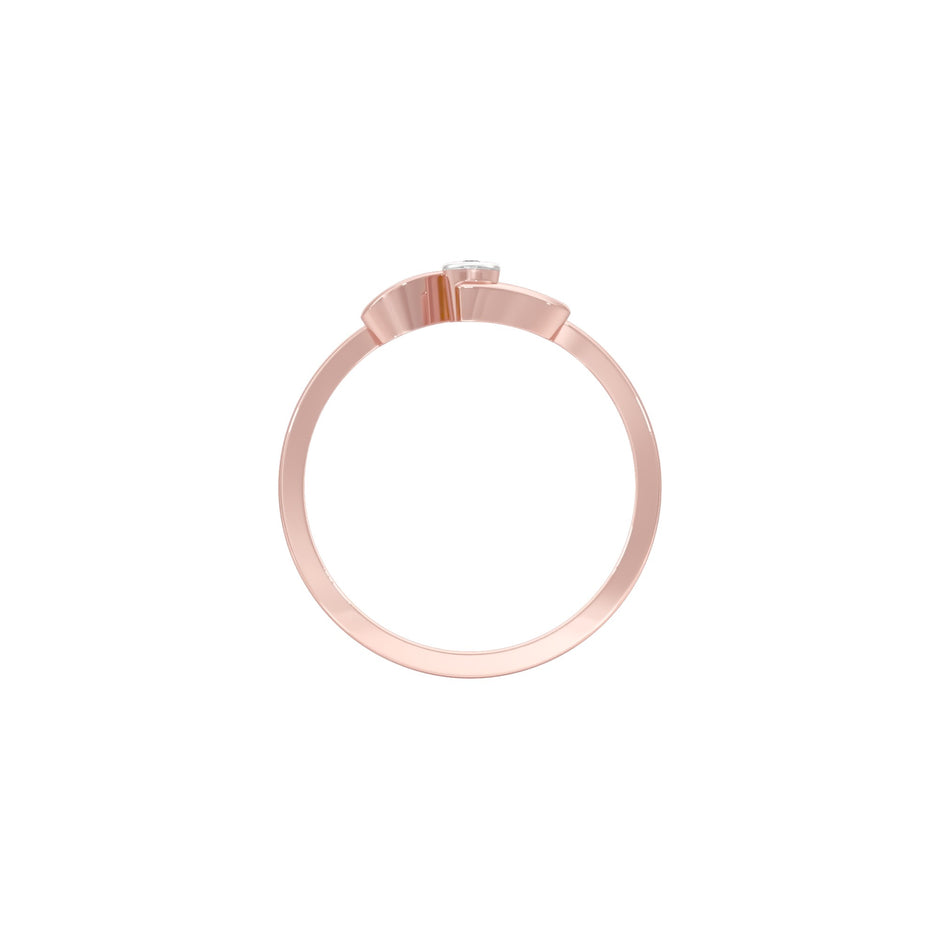 Brunch Glow Diamond Ring 18 KT / Rose Gold / 22