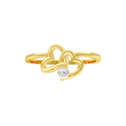 Brunch Glow Diamond Ring 18 KT / Yellow Gold / 22