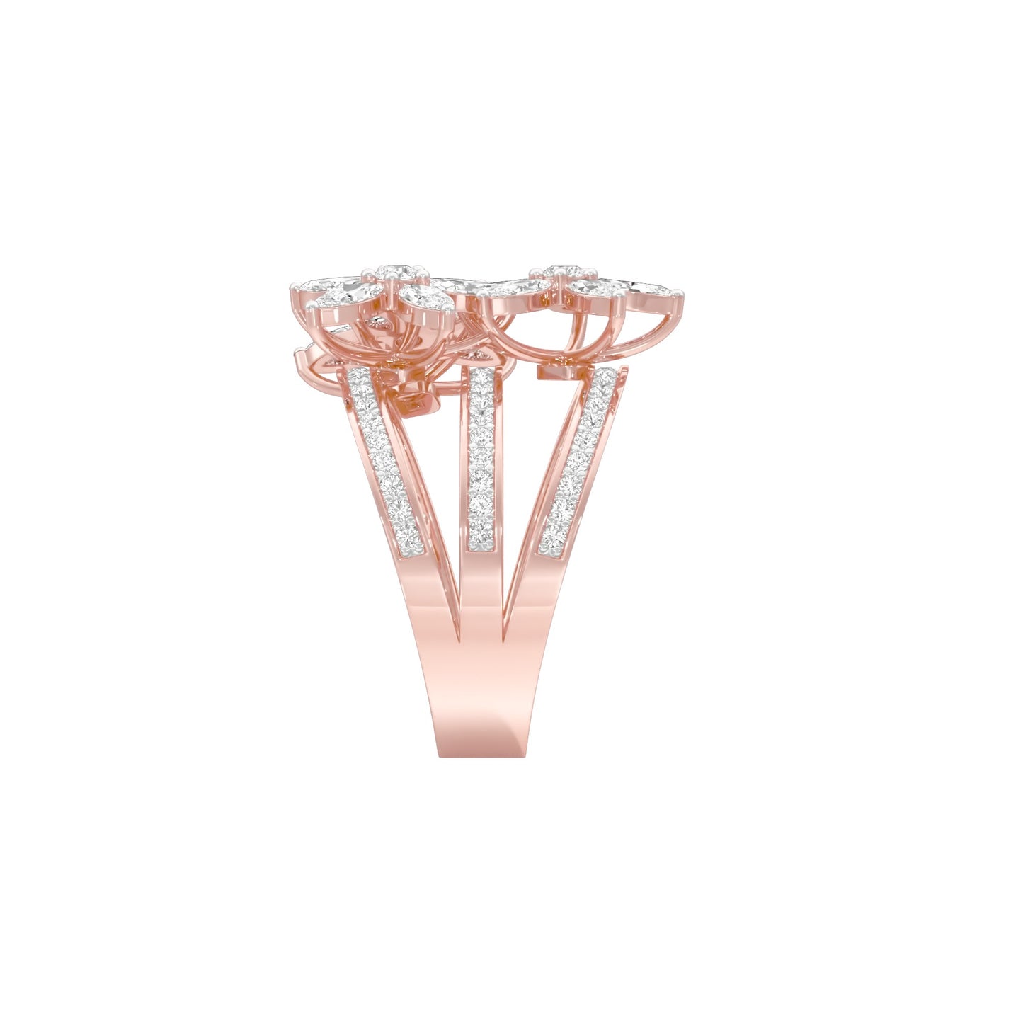 After Hours Glow Diamond Ring 18 KT / Rose Gold / 22