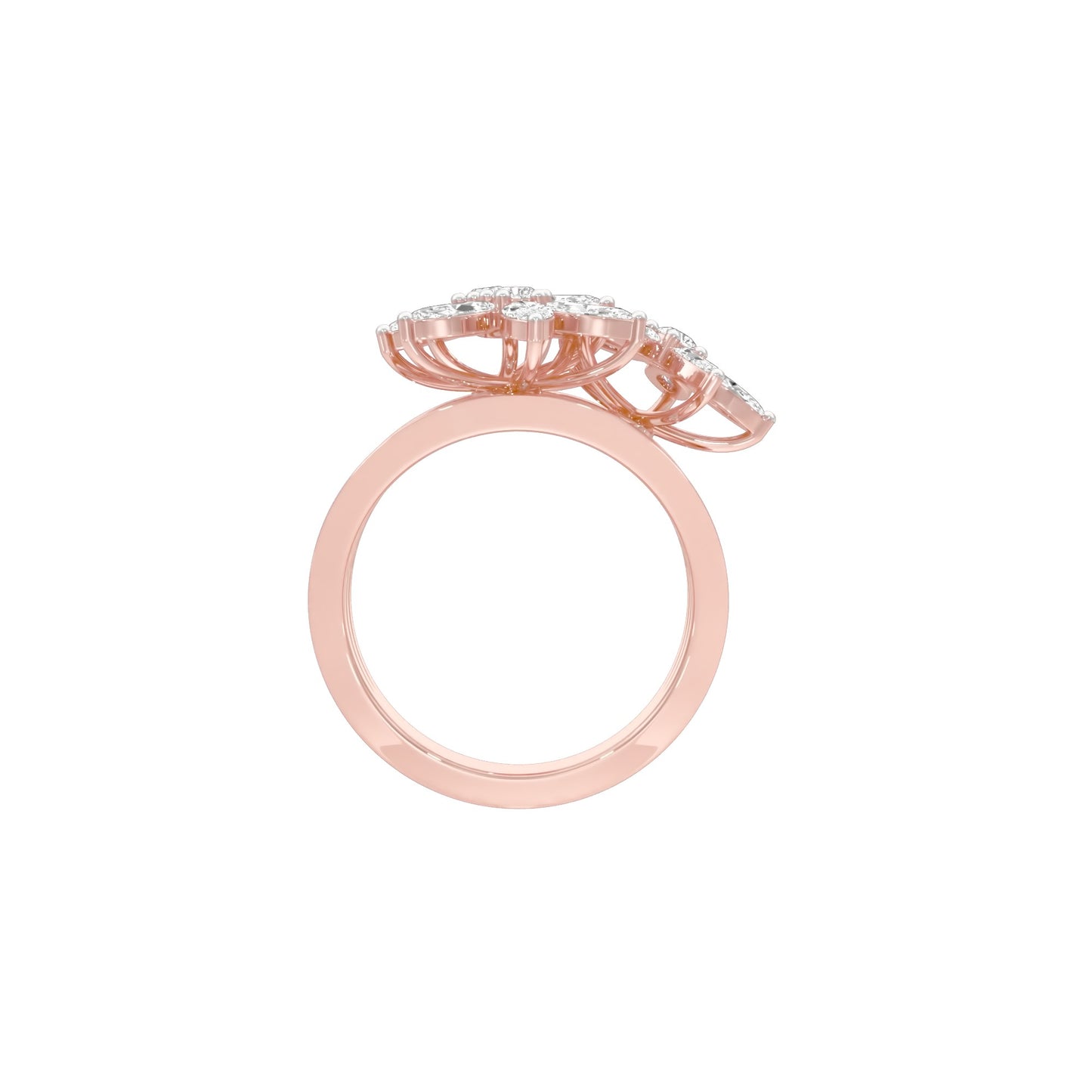 After Hours Glow Diamond Ring 18 KT / Rose Gold / 22