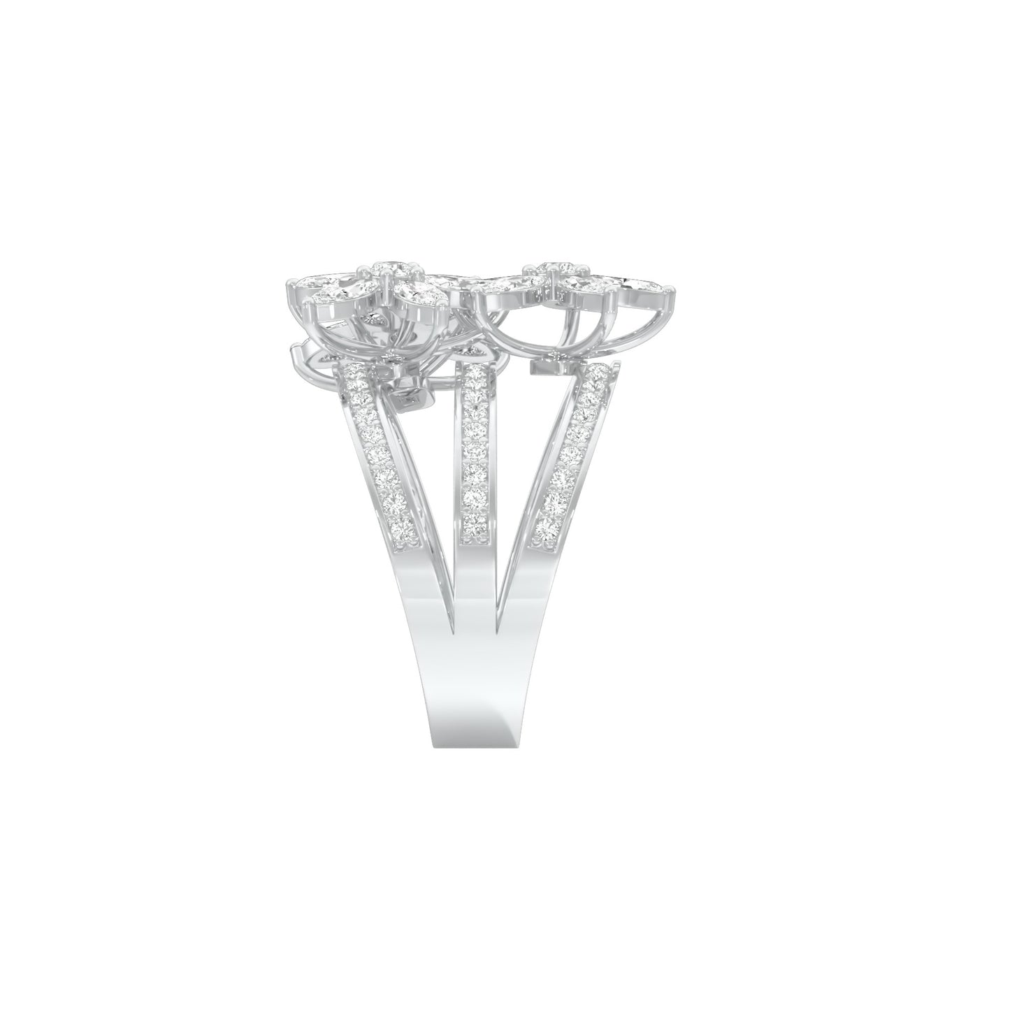 After Hours Glow Diamond Ring 18 KT / White Gold / 22