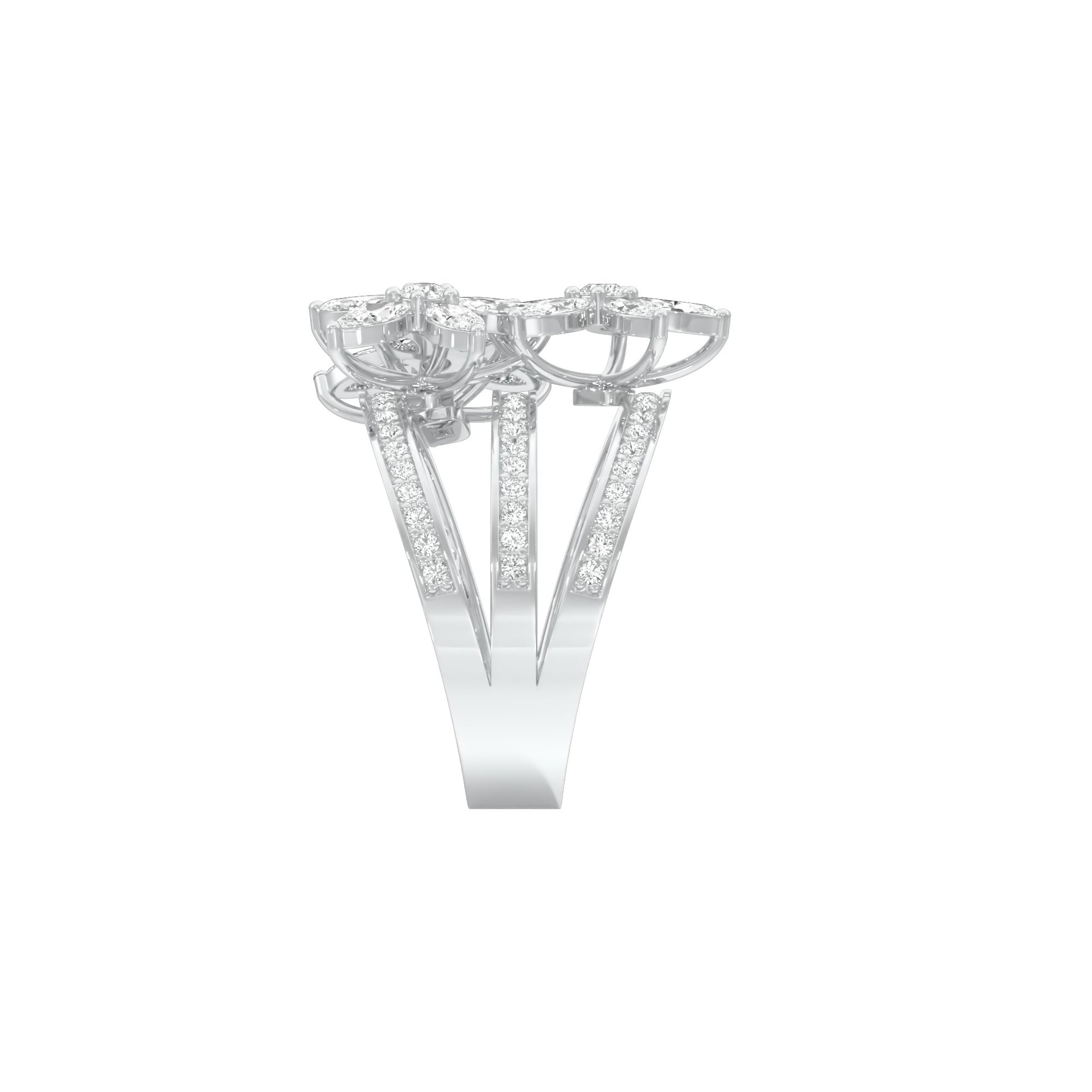 After Hours Glow Diamond Ring 18 KT / White Gold / 22