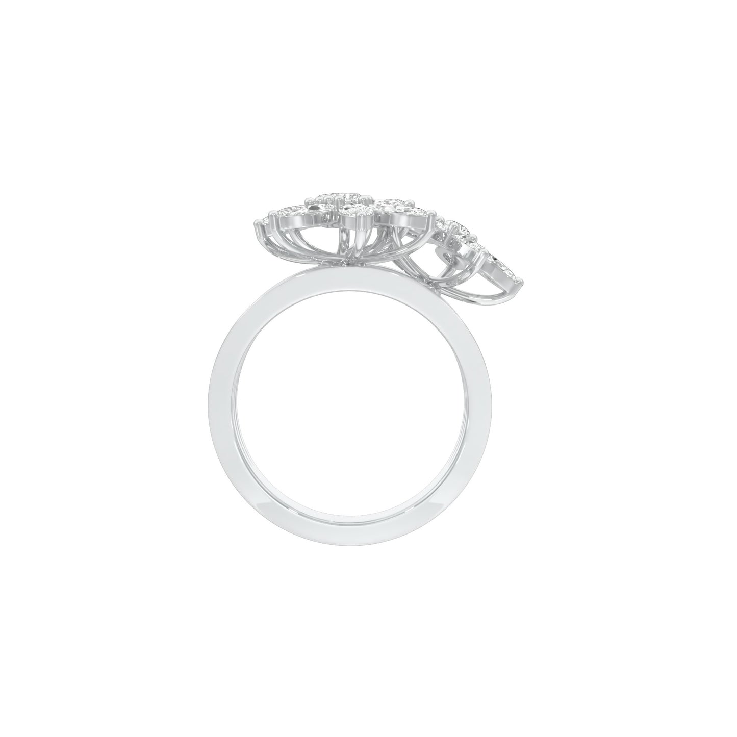 After Hours Glow Diamond Ring 18 KT / White Gold / 22