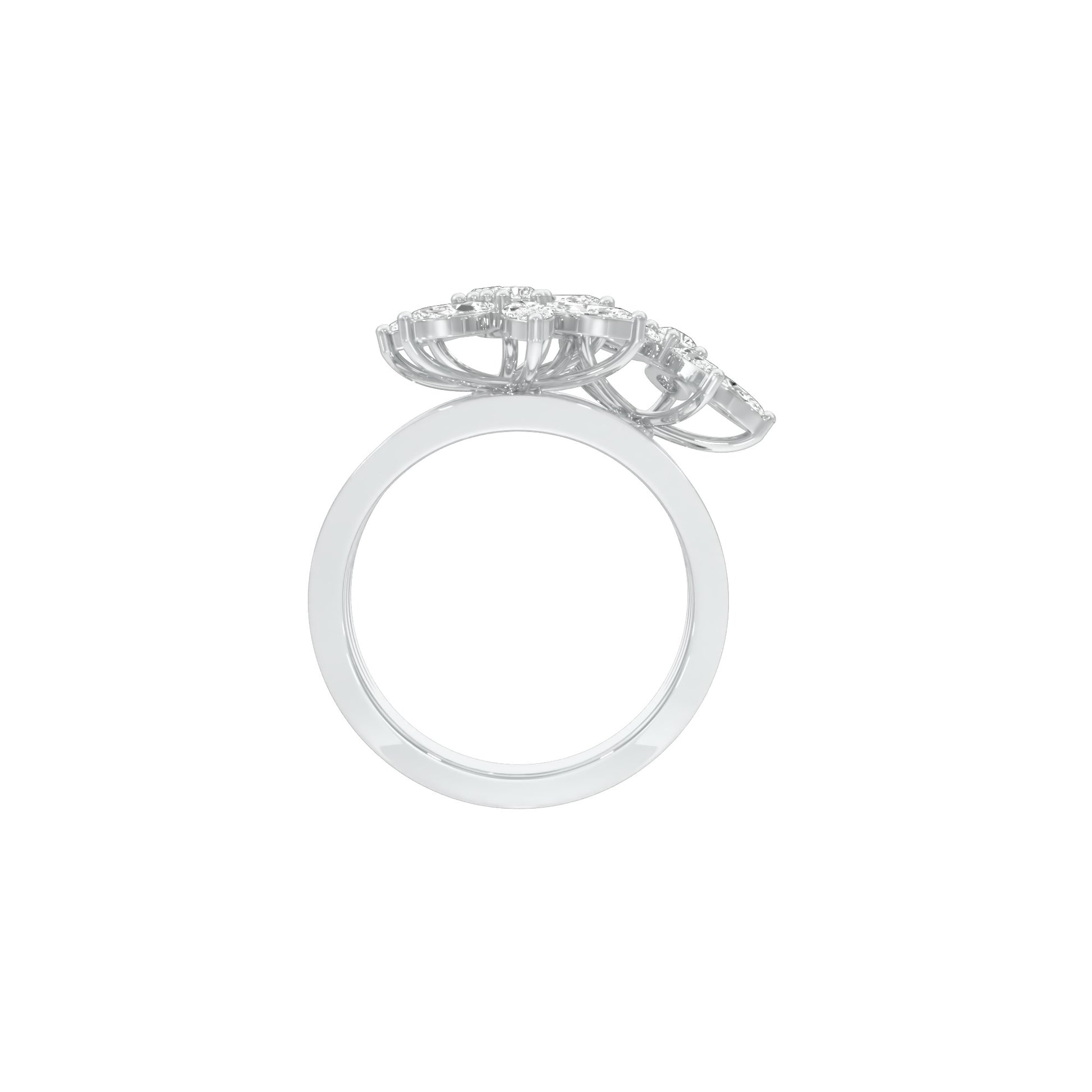 After Hours Glow Diamond Ring 18 KT / White Gold / 22
