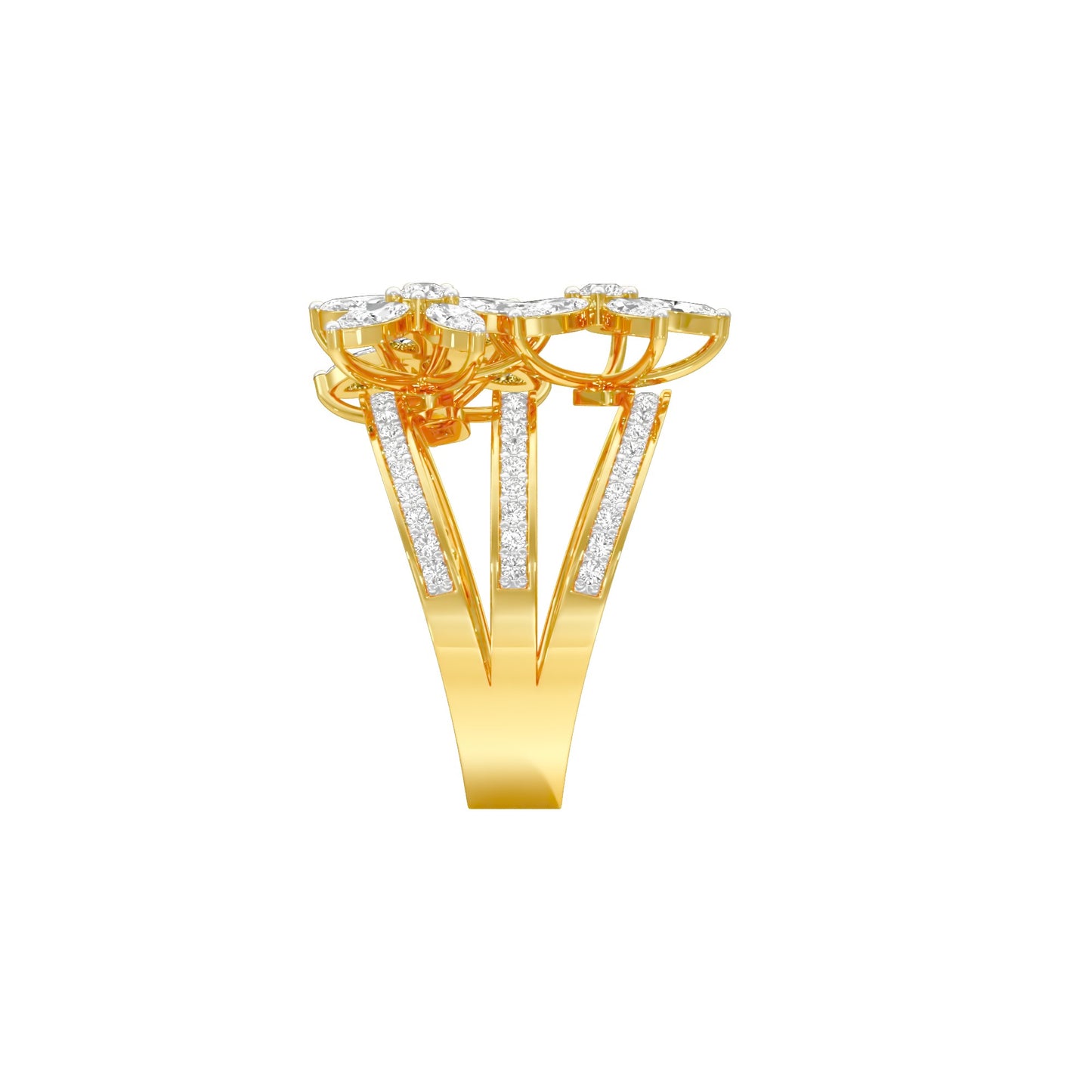 After Hours Glow Diamond Ring 18 KT / Yellow Gold / 22
