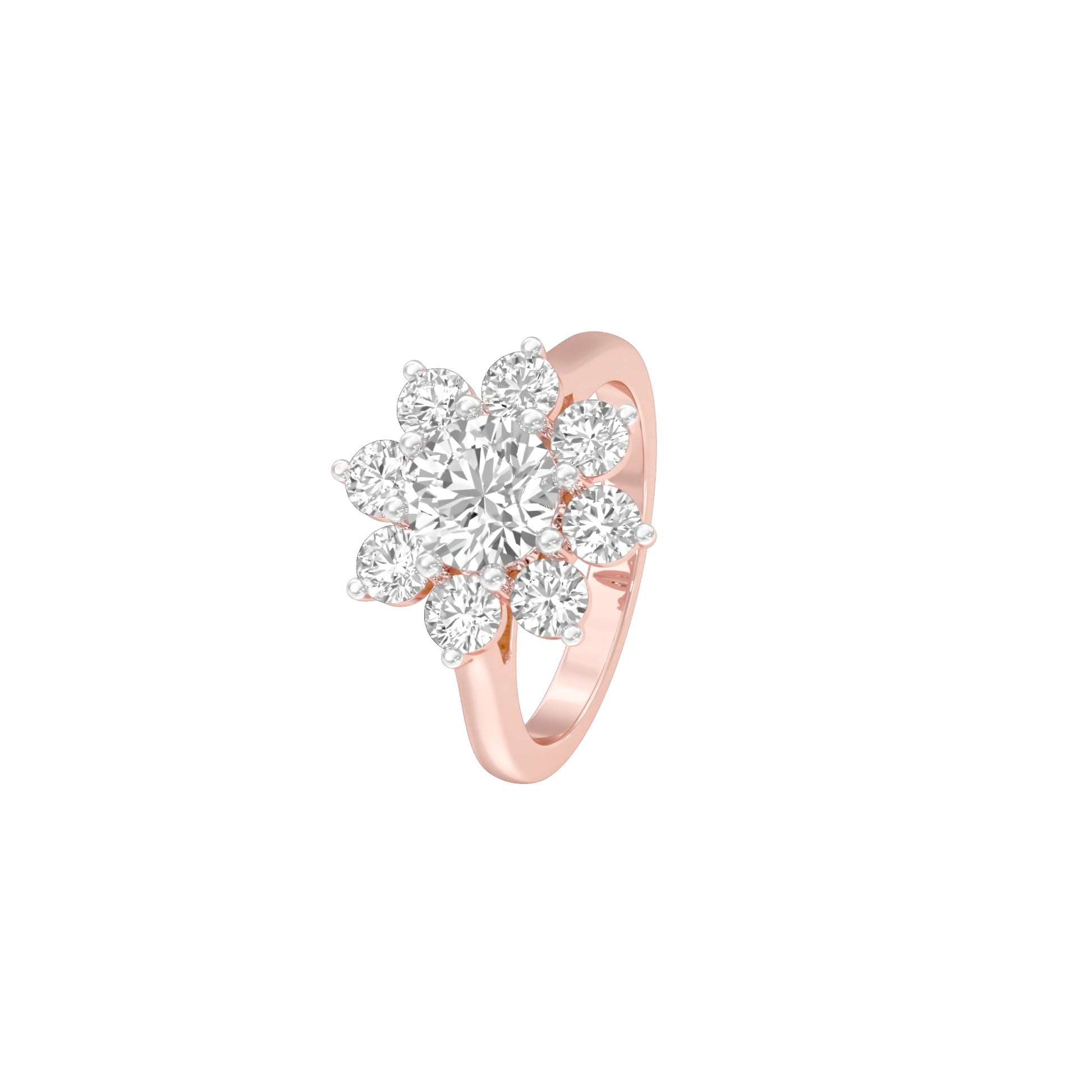 Can't Deny Diamond Engagement Ring 18 KT / Rose Gold / 22