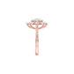 Can't Deny Diamond Engagement Ring 18 KT / Rose Gold / 22