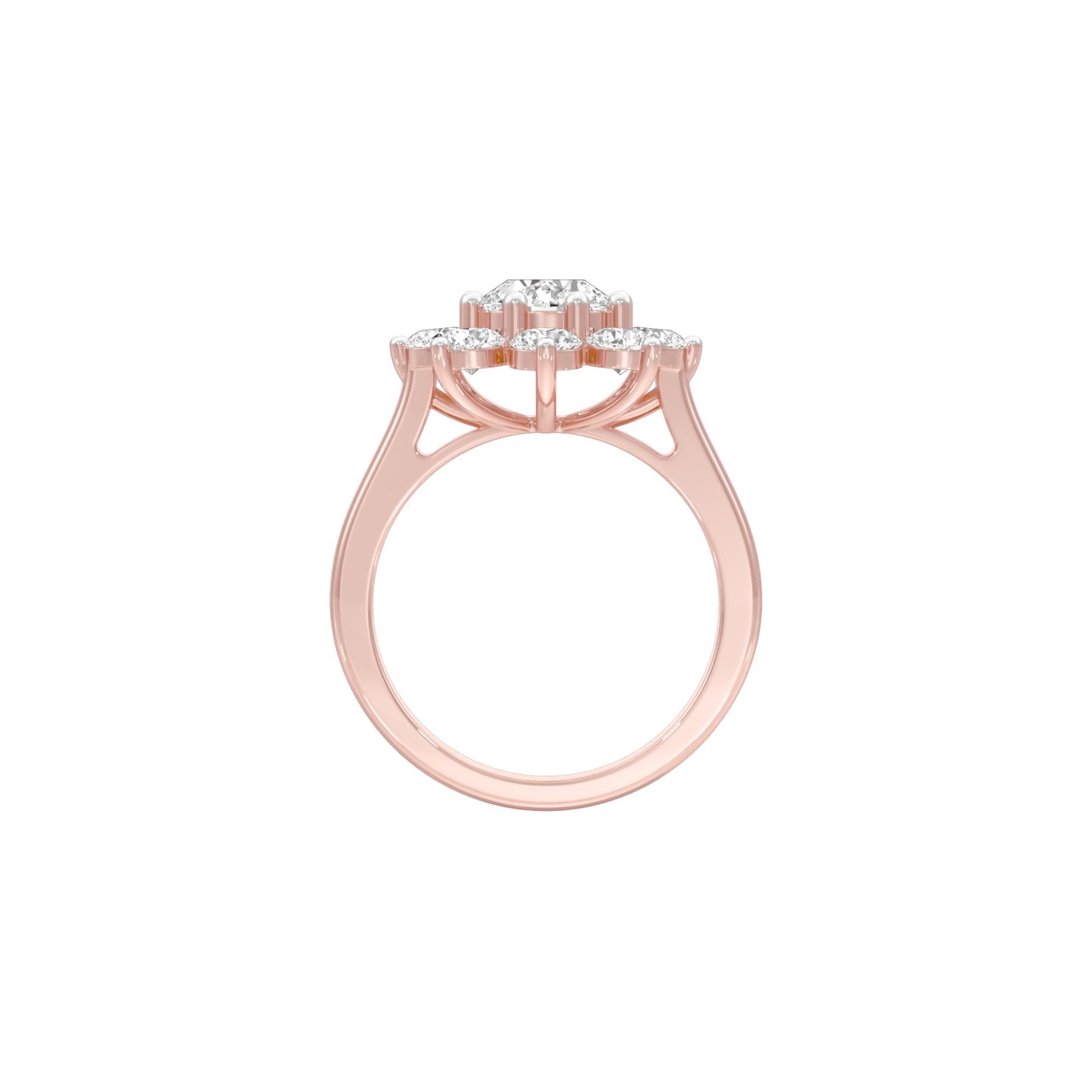 Can't Deny Diamond Engagement Ring 18 KT / Rose Gold / 22