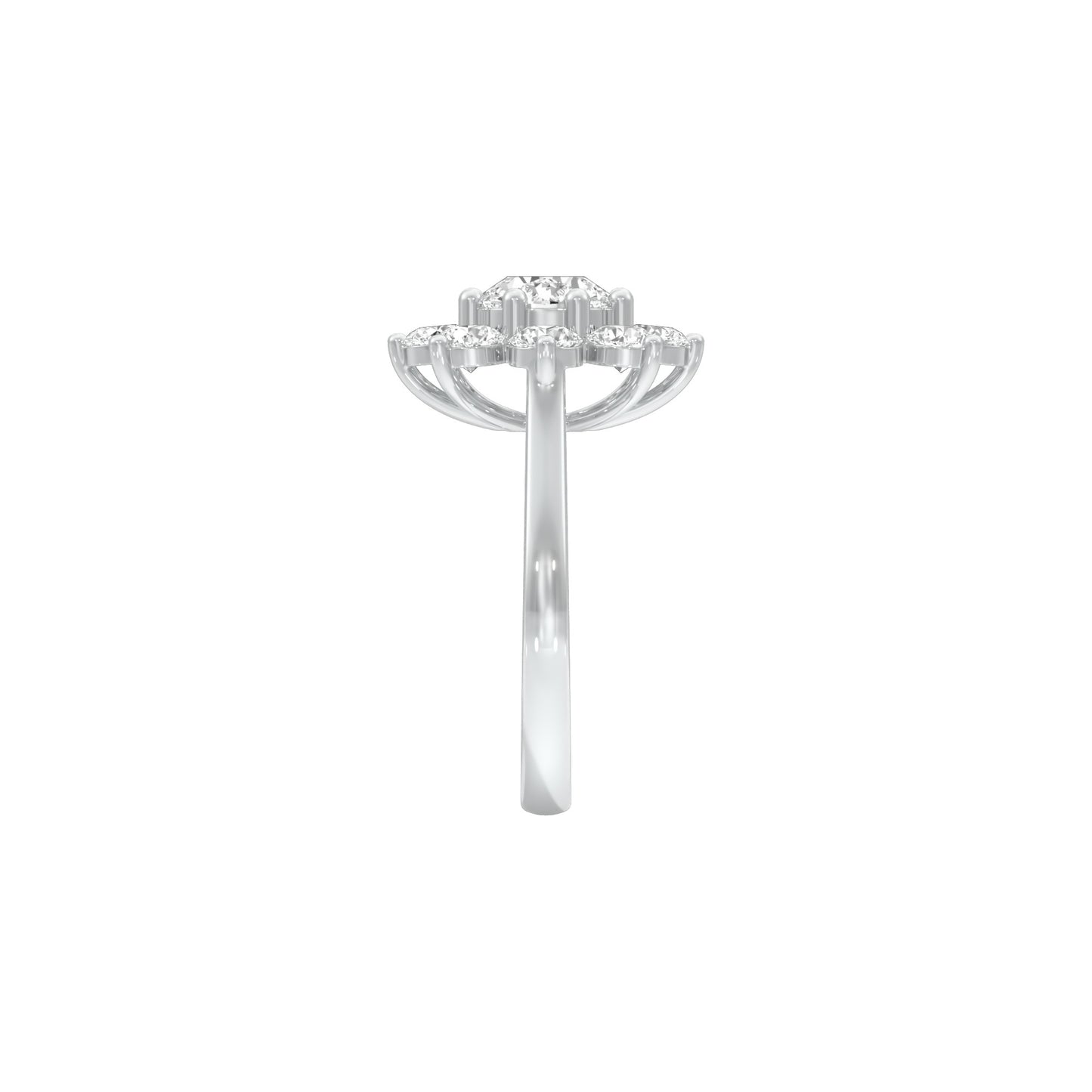 Can't Deny Diamond Engagement Ring 18 KT / White Gold / 22