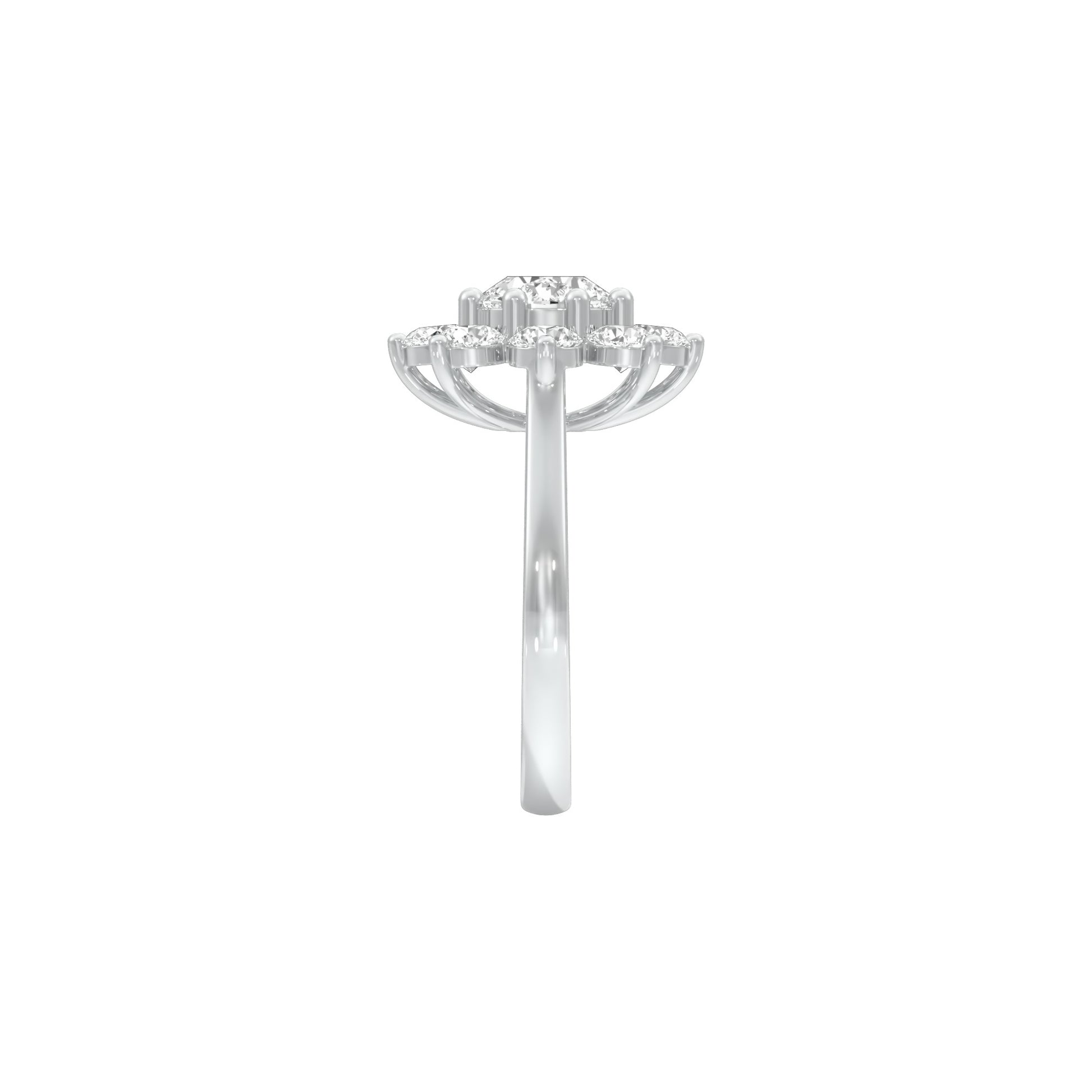 Can't Deny Diamond Engagement Ring 18 KT / White Gold / 22