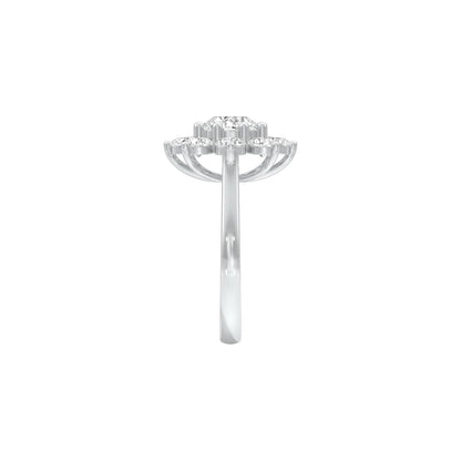 Can't Deny Diamond Engagement Ring 18 KT / White Gold / 22