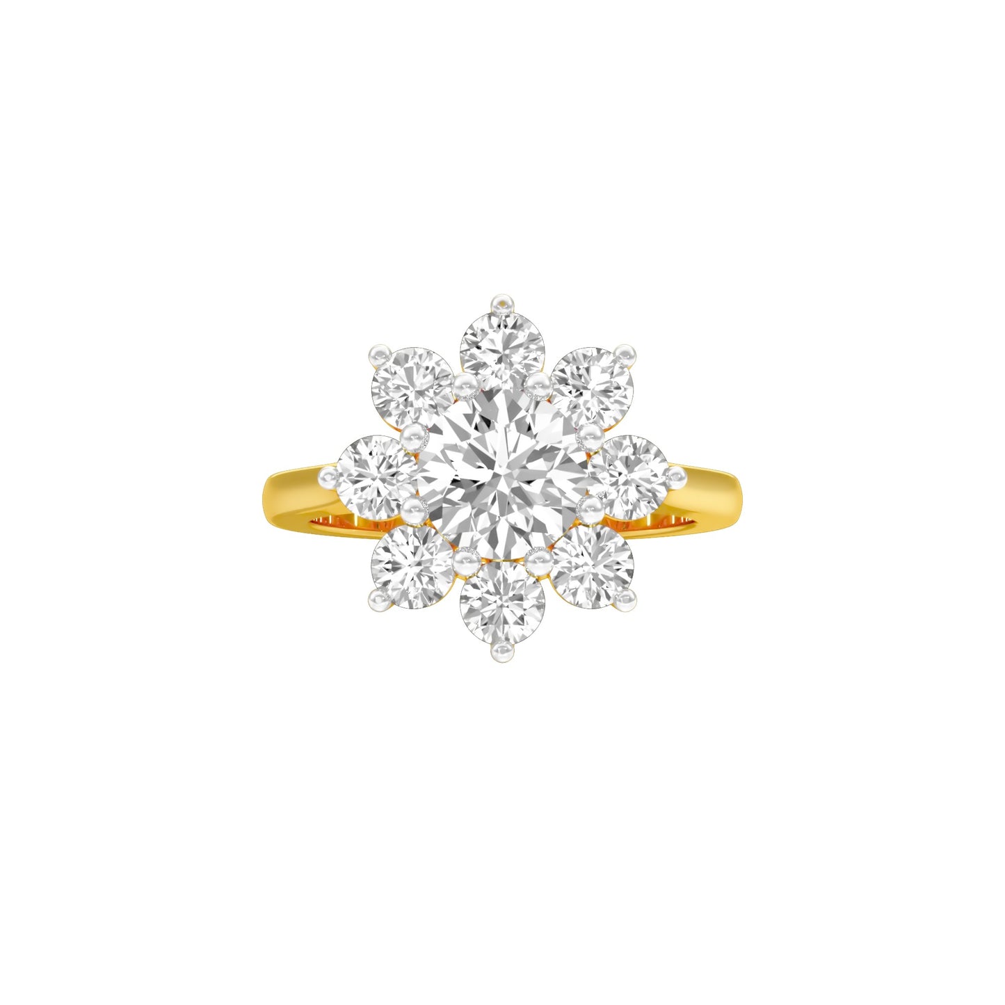 Can't Deny Diamond Engagement Ring 18 KT / Yellow Gold / 22