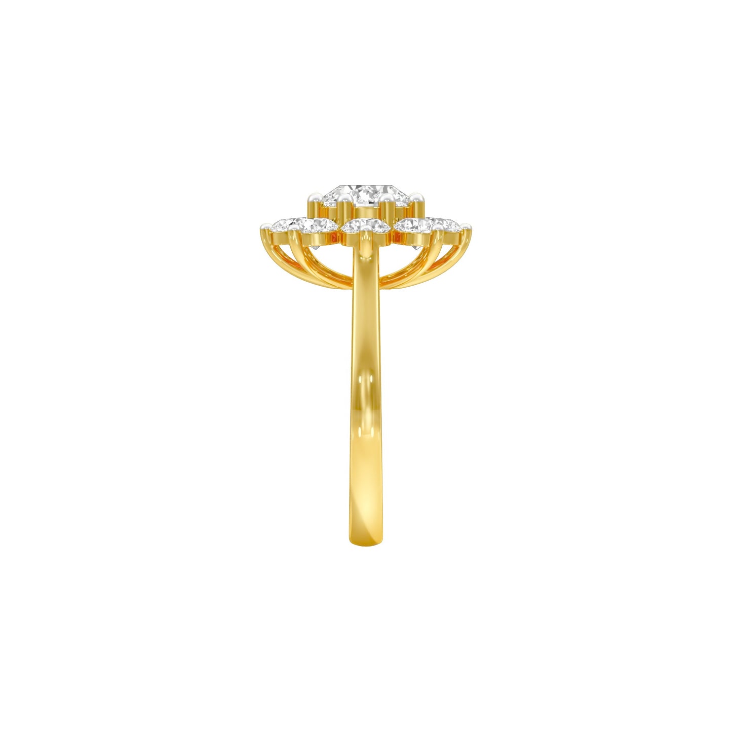 Can't Deny Diamond Engagement Ring 18 KT / Yellow Gold / 22