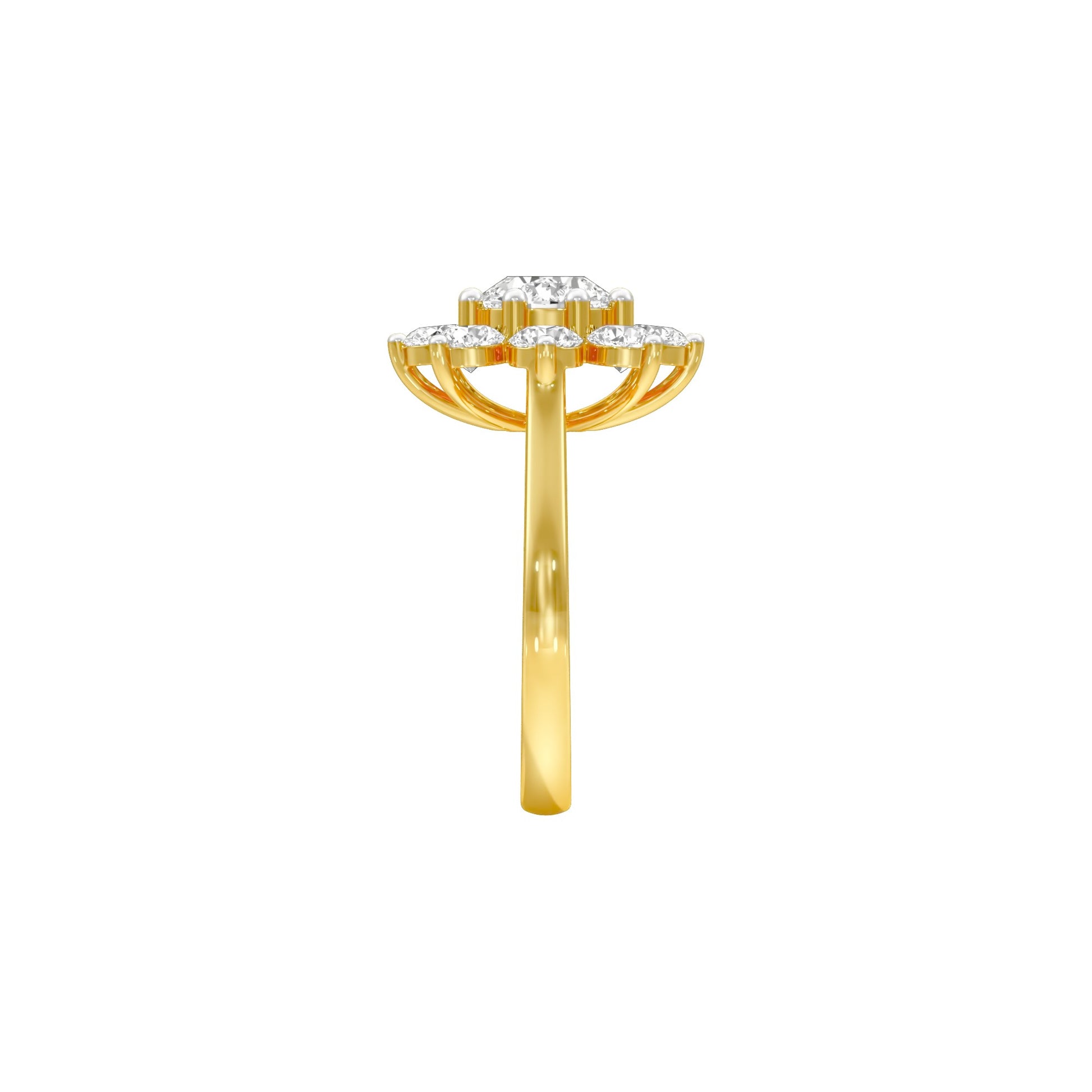 Can't Deny Diamond Engagement Ring 18 KT / Yellow Gold / 22