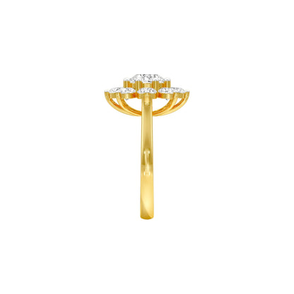 Can't Deny Diamond Engagement Ring 18 KT / Yellow Gold / 22