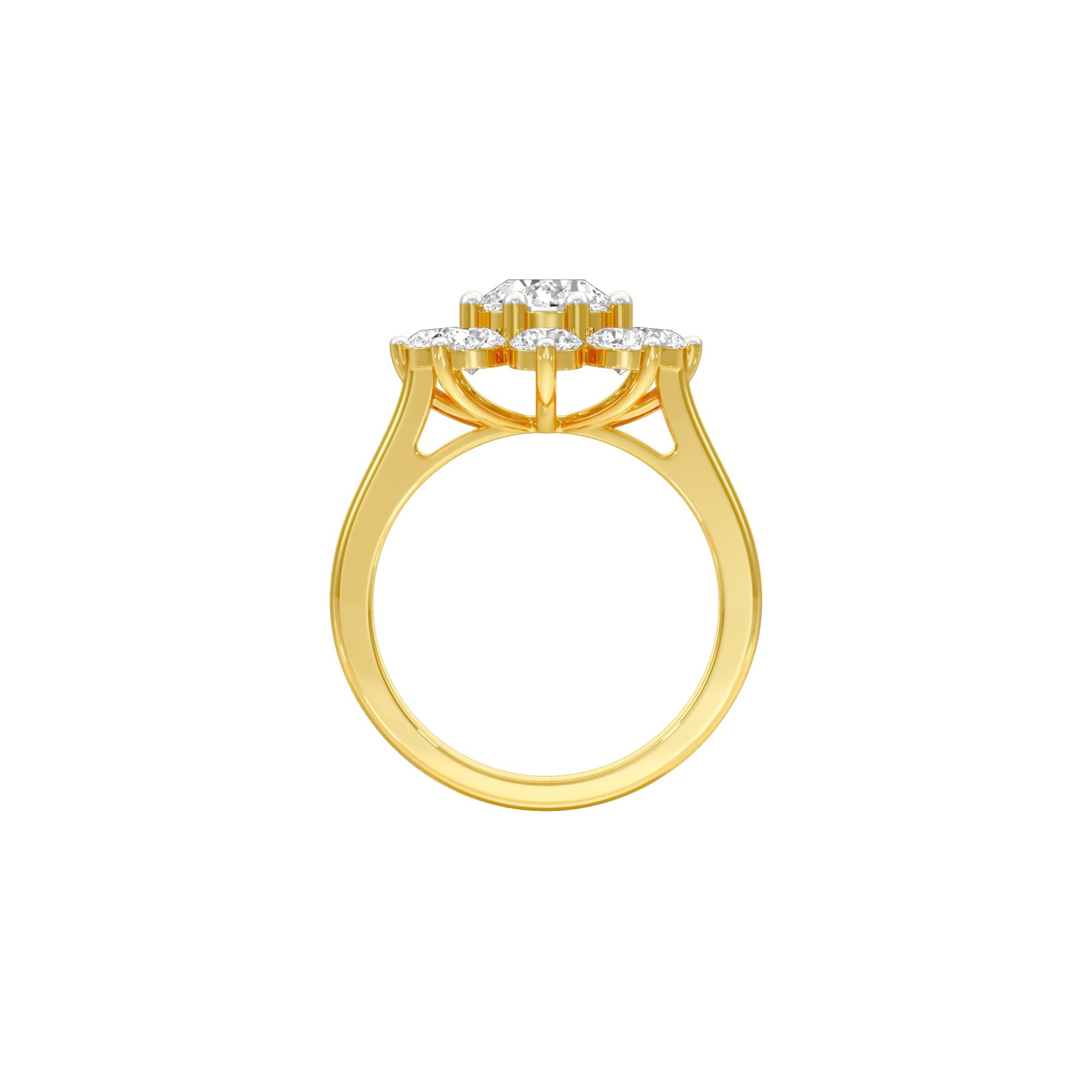 Can't Deny Diamond Engagement Ring 18 KT / Yellow Gold / 22
