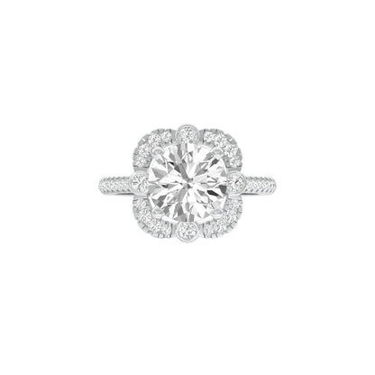 Matched Vibe Diamond Engagement Ring 18 KT / White Gold / 22