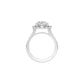 Matched Vibe Diamond Engagement Ring 18 KT / White Gold / 22