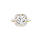 Matched Vibe Diamond Engagement Ring 18 KT / Yellow Gold / 22