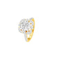 Matched Vibe Diamond Engagement Ring 18 KT / Yellow Gold / 22