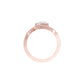 First One Diamond Engagement Ring 18 KT / Rose Gold / 22