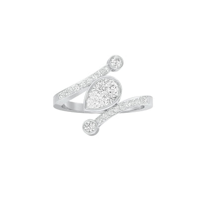 First One Diamond Engagement Ring 18 KT / White Gold / 22