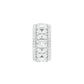 Camila Loop Diamond Band Ring 18 KT / White Gold / 18