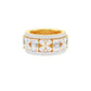 Camila Loop Diamond Band Ring 18 KT / Yellow Gold / 18