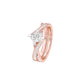 Heart's Champion Diamond Engagement Ring 18 KT / Rose Gold / 22